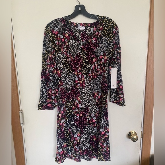 Chloe+Rene new with tags small long sleeved floral boho dress - Picture 1 of 12